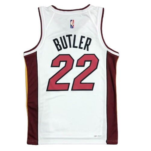 REGATA NBA MIAMI HEAT ASSOCIATION EDIÇÃO 75 ANOS JIMMY BUTLER BRANCA