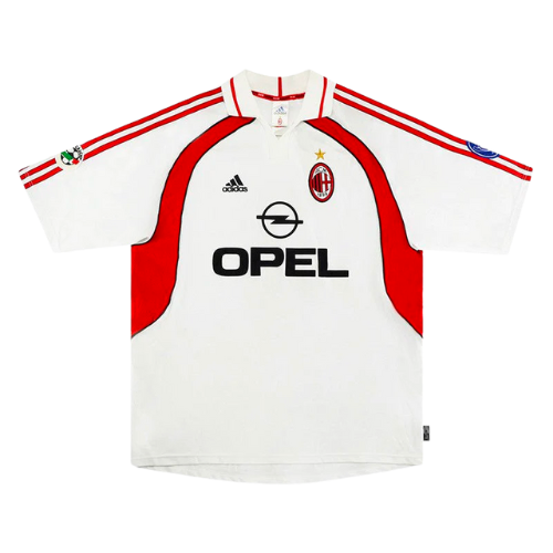 CAMISA MILAN RETRÔ II BRANCO 2001/02