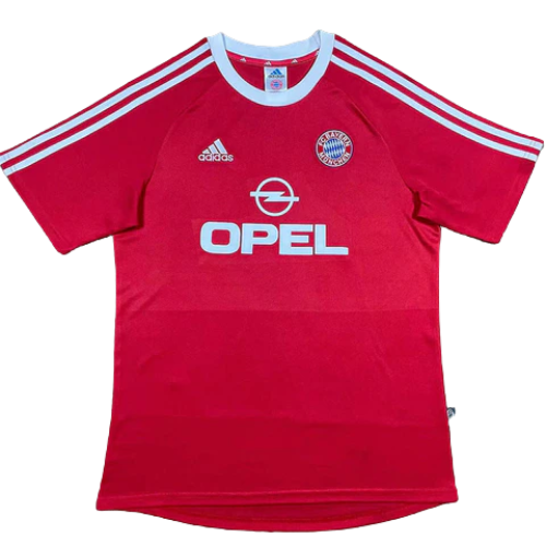 CAMISA VERSÃO RETRÔ BAYERN DE MUNIQUE I 2001/02