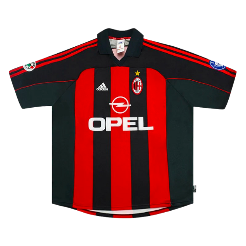 CAMISA MILAN VERSÃO RETRÔ I 2001/02