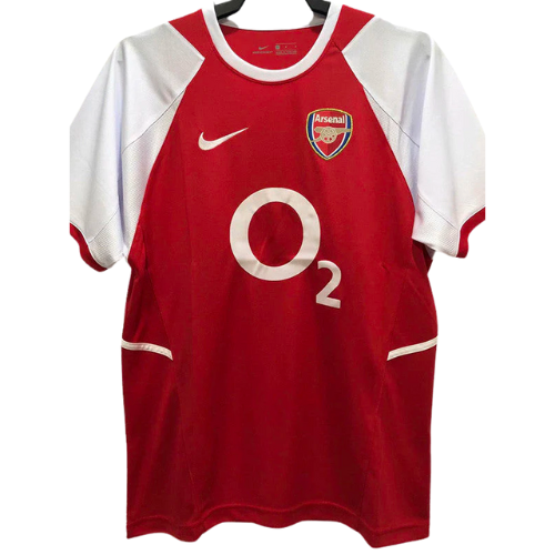 CAMISA VERSÃO RETRÔ ARSENAL I 2002/03