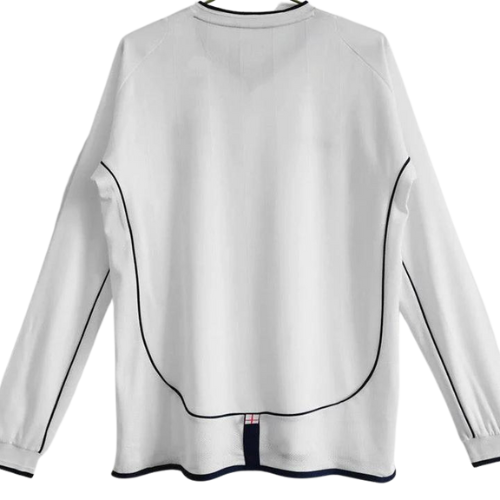CAMISA VERSÃO RETRÔ MANGA LONGA INGLATERRA I 2002/03