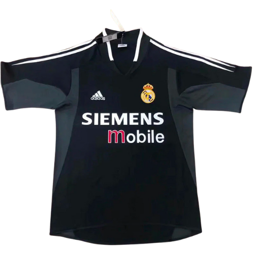 CAMISA RETRÔ REAL MADRID II PRETO 2004/05