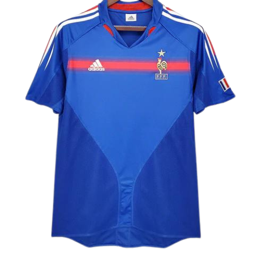 CAMISA VERSÃO RETRÔ FRANÇA I 2004