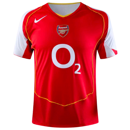 CAMISA VERSÃO RETRÔ ARSENAL I 2004/05