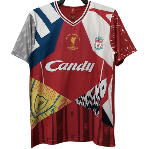 CAMISA VERSÃO RETRÔ LIVERPOOL SPECIAL COMMEMORATIVE EDITION 2005/06