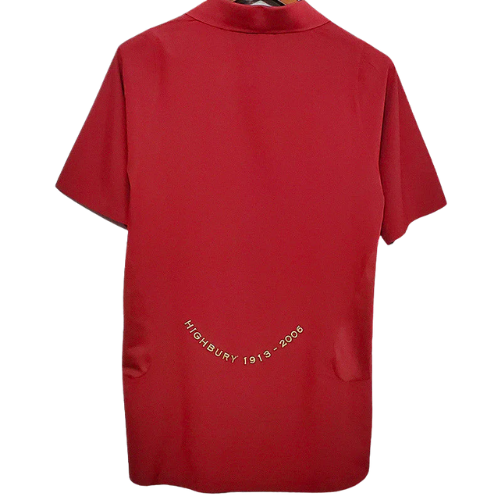 CAMISA ARSENAL RETRÔ VINHO - 2005/2006