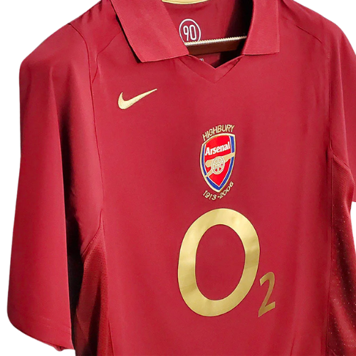 CAMISA ARSENAL RETRÔ VINHO - 2005/2006