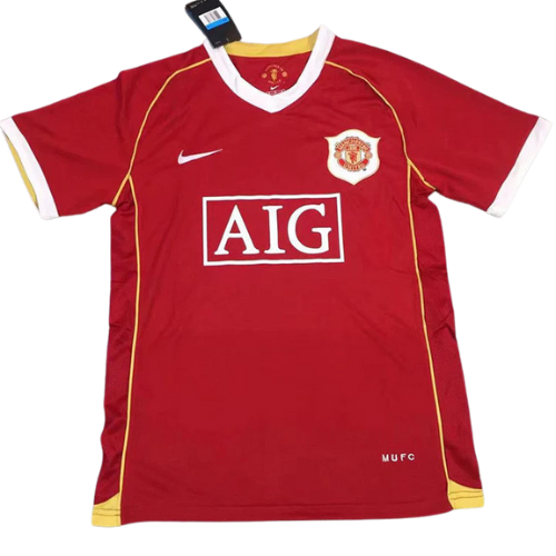 CAMISA VERSÃO RETRÔ MANCHESTER UNITED I 2006/07