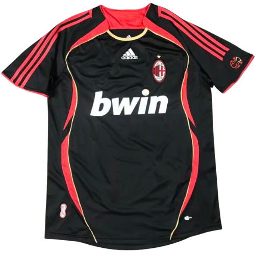 CAMISA VERSÃO RETRÔ MILAN II 2006/07 PRETO