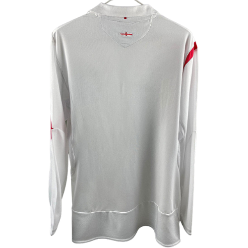 CAMISA VERSÃO RETRÔ MANGA LONGA INGLATERRA I 2006/07