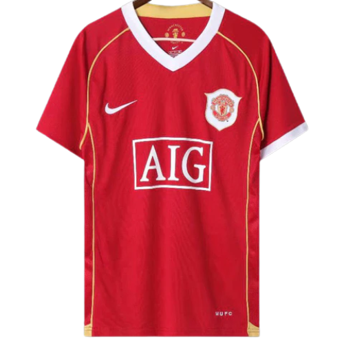 CAMISA VERSÃO RETRÔ MANCHESTER UNITED I 2006/07