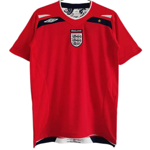 CAMISA INGLATERRA RETRÔ 2008/2009 VERMELHA