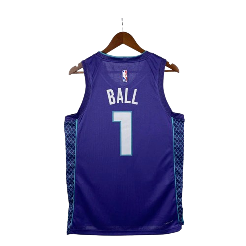 REGATA NBA CHARLOTTE HORNETS STATEMENT EDITION LAMELO BALL ROXA