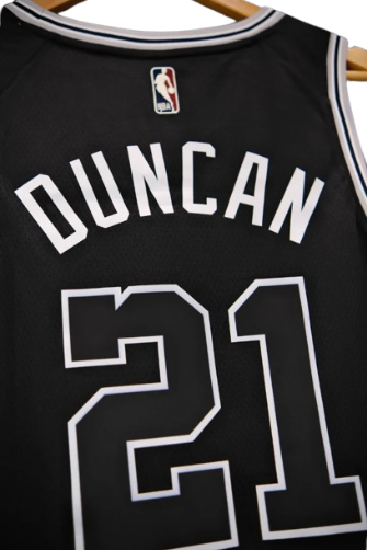 REGATA NBA SAN ANTONIO SPURS CLASSIC EDITION 22/23 TIM DUNCAN PRETA