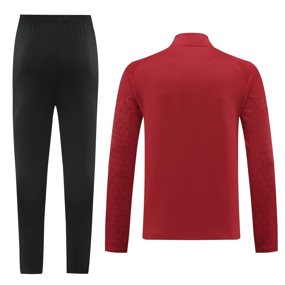 CONJUNTO TREINO MILAN JAQUETA+CALÇA - VERMELHO 2023/24