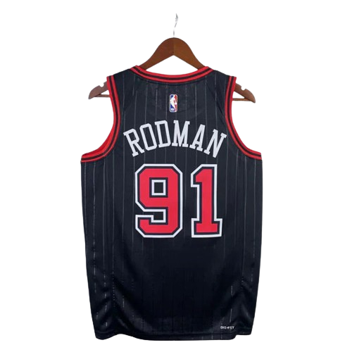 REGATA NBA CHICAGO BULLS STATEMENT 23/24 DENNIS RODMAN PRETA