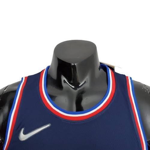 REGATA PHILADELPHIA 76ERS MASCULINA - AZUL ESCURO