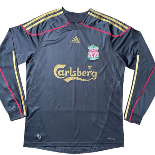 CAMISA MANGA LONGA VERSÃO RETRÔ LIVERPOOL II 2009/10