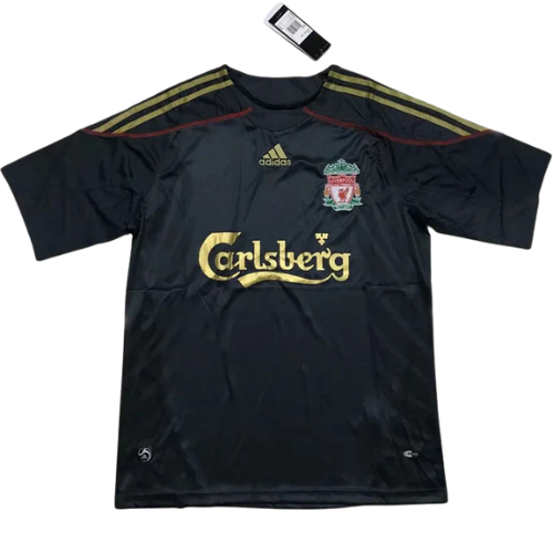 CAMISA VERSÃO RETRÔ LIVERPOOL II PRETA - 2009/10