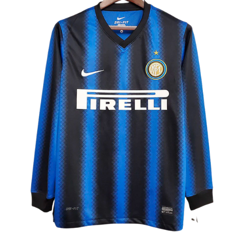 CAMISA MANGA LONGA INTER DE MILÃO RETRO I 2010/11