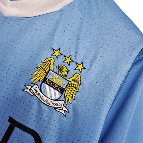 CAMISA MANCHESTER CITY RETRÔ I AZUL - 2011/2012