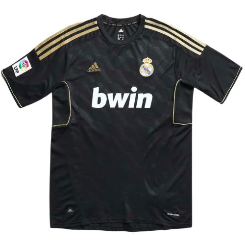 CAMISA RETRÔ REAL MADRID II PRETO 2011/12