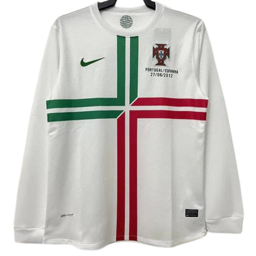 CAMISA VERSÃO RETRÔ MANGA LONGA PORTUGAL II 2012/13