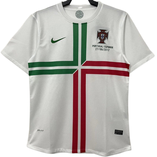 CAMISA PORTUGAL RETRÔ 2012 BRANCA