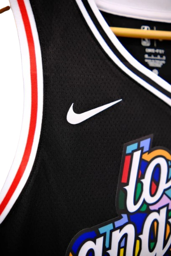 REGATA NBA LOS ANGELES CLIPPERS CITY EDITION 22/23 KAWHI LEONARD PRETA