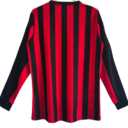 CAMISA MANGA LONGA VERSÃO RETRÔ MILAN I 2013/14