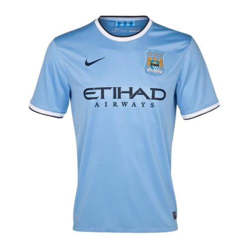 CAMISA VERSÃO RETRÔ MANCHESTER CITY I 2014/15