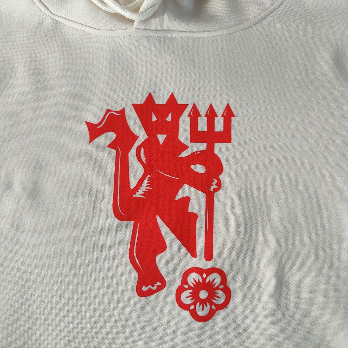 MOLETOM MANCHESTER UNITED BRANCO 2024/25