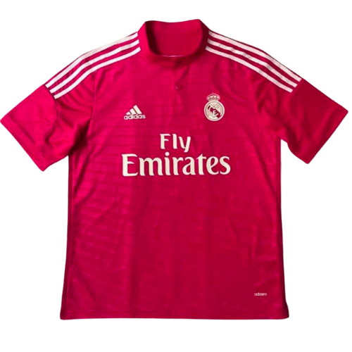 CAMISA VERSÃO RETRÔ REAL MADRID II 2014/15 - ROSA