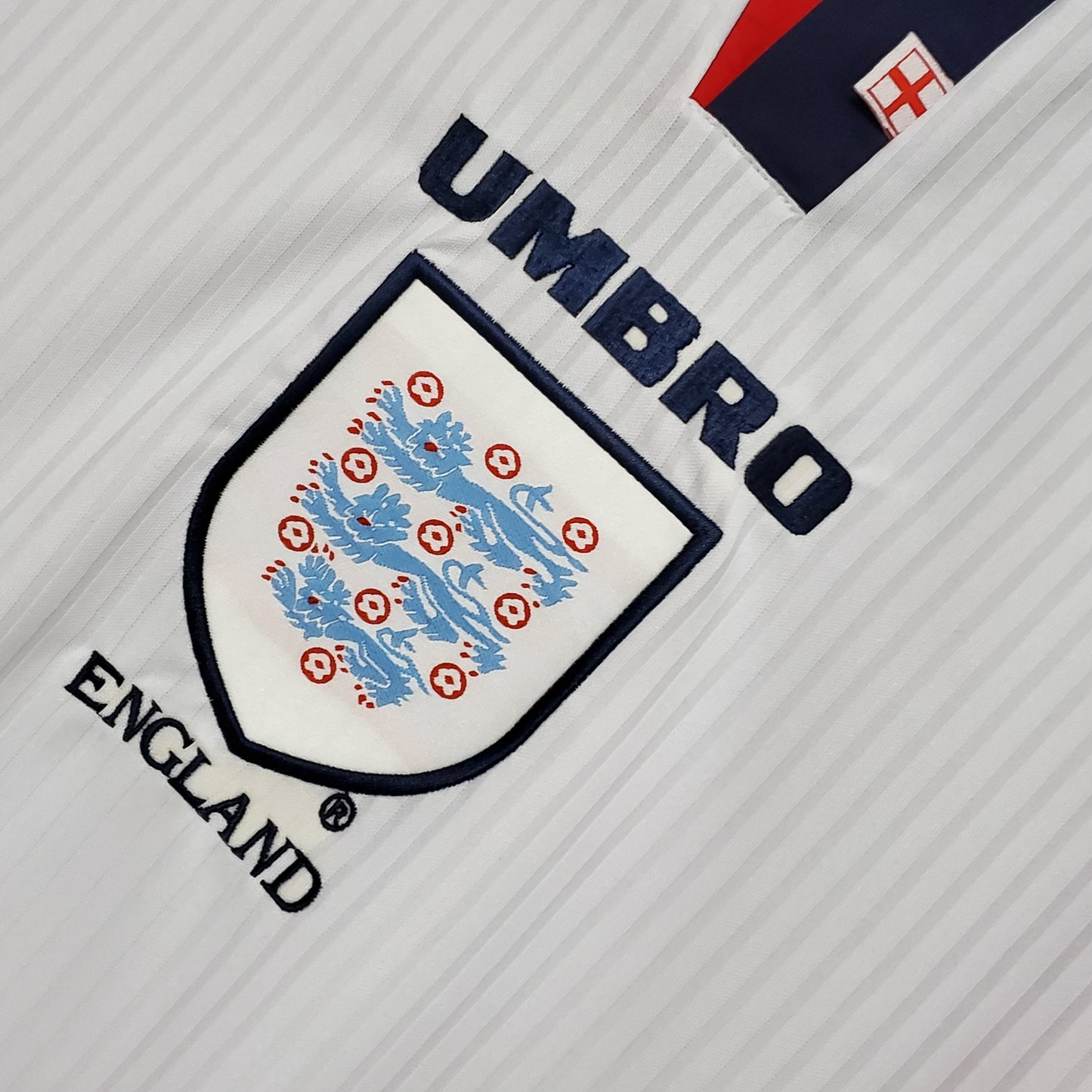 CAMISA MANGA LONGA RETRO INGLATERRA 1998 - BRANCO