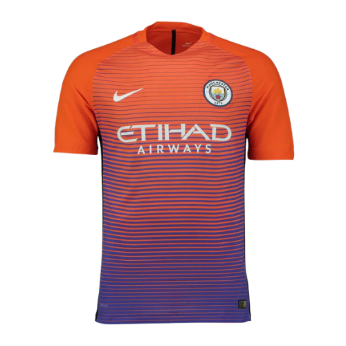 CAMISA VERSÃO RETRÔ MANCHESTER CITY III 2016/17