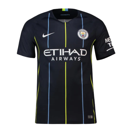 CAMISA VERSÃO RETRÔ MANCHESTER CITY II 2018/19