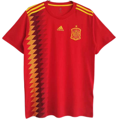 CAMISA VERSÃO RETRÔ ESPANHA I 2018/19