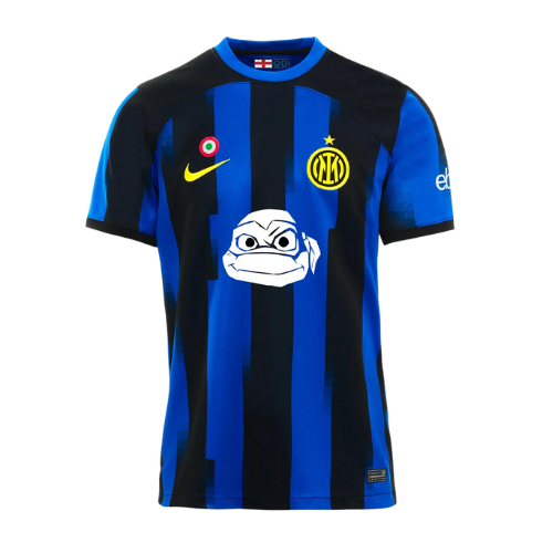 CAMISA INTER DE MILÃO I 2023/24 X TARTARUGAS NINJA