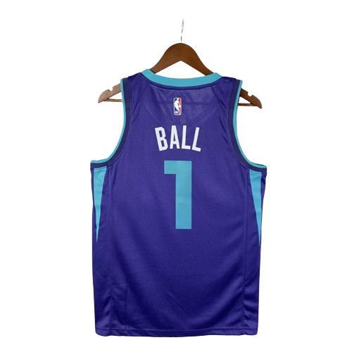 REGATA NBA CHARLOTTE HORNETS STATEMENT EDITION 20/21 LAMELO BALL ROXA