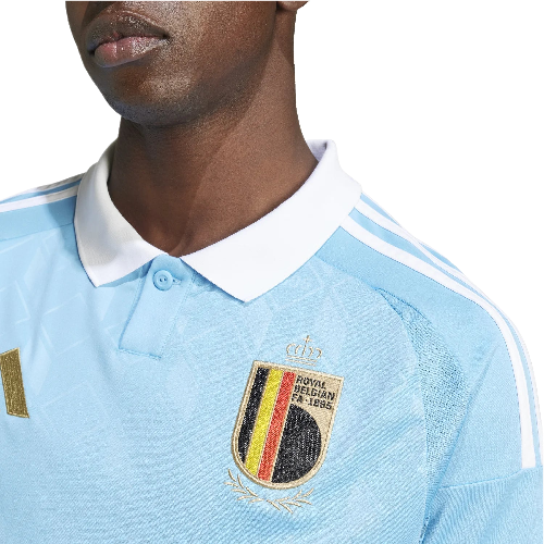 CAMISA BÉLGICA II AZUL CELESTE - EUROCOPA 2024