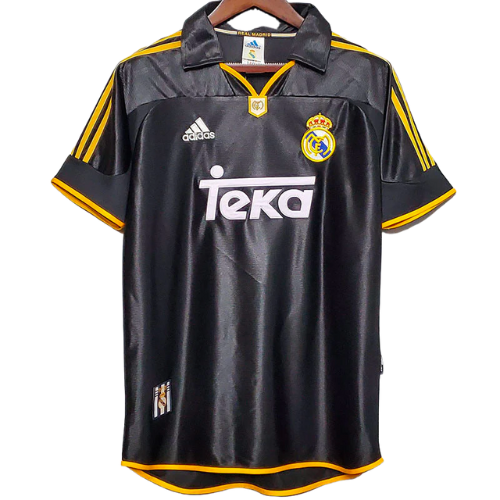 CAMISA RETRÔ REAL MADRID II PRETO 1999/00