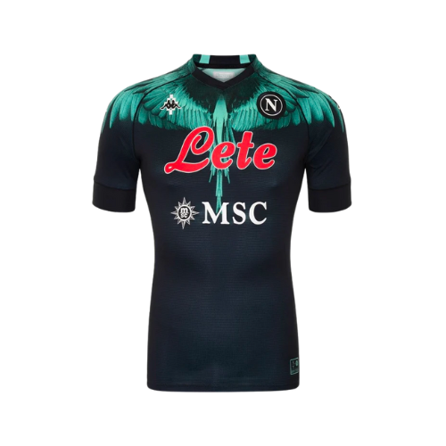 CAMISA NAPOLI  EDIÇÃO ESPECIAL PRETA/VERDE - 2020/21