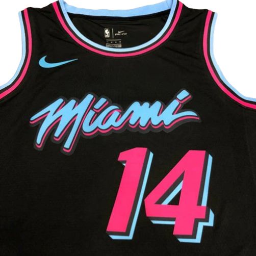 REGATA NBA MIAMI HEAT VICE EDITION TYLER HERRO PRETA