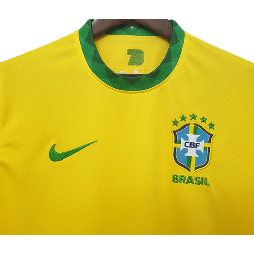 CAMISA BRASIL I 2020/21 - AMARELA