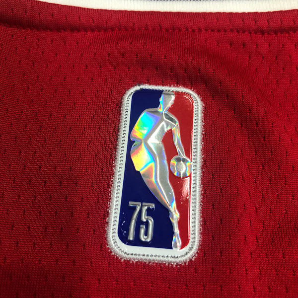 REGATA NBA CHICAGO BULLS ICON EDIÇÃO 75 ANOS SCOTTIE PIPPEN VERMELHA
