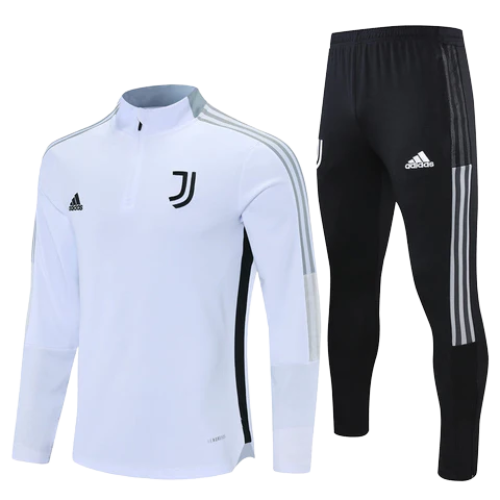 CONJUNTO TREINO JUVENTUS JAQUETA+CALÇA - BRANCO 2021/22