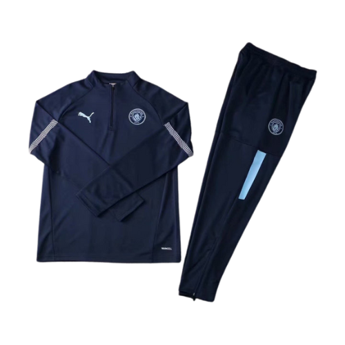 CONJUNTO TREINO MANCHESTER CITY JAQUETA+CALÇA - AZUL 2022/23