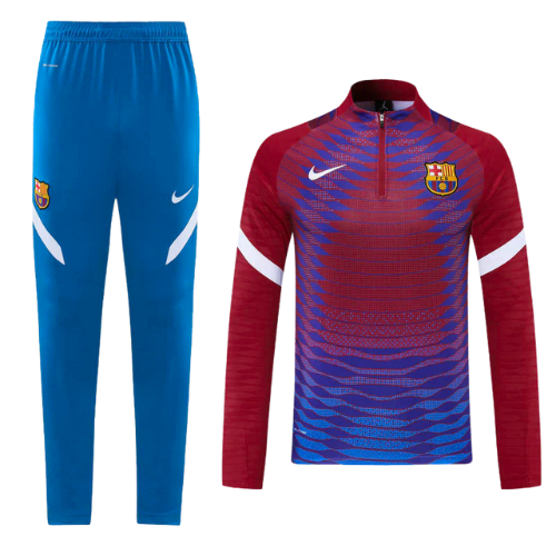 CONJUNTO TREINO BARCELONA JAQUETA+CALÇA - BLAUGRANA 2021/22