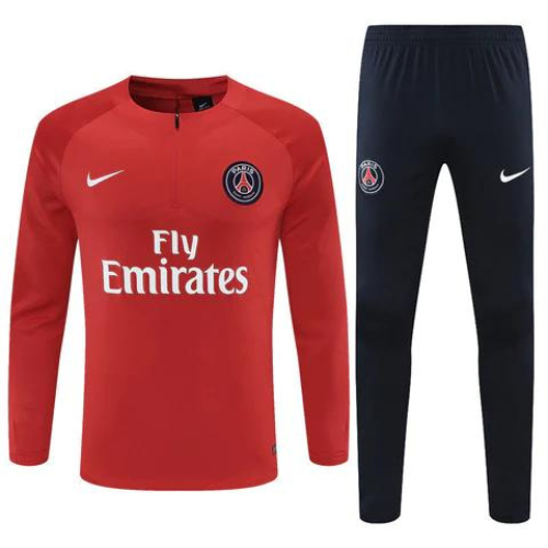 CONJUNTO TREINO PSG JAQUETA+CALÇA - VERMELHO 2022/23